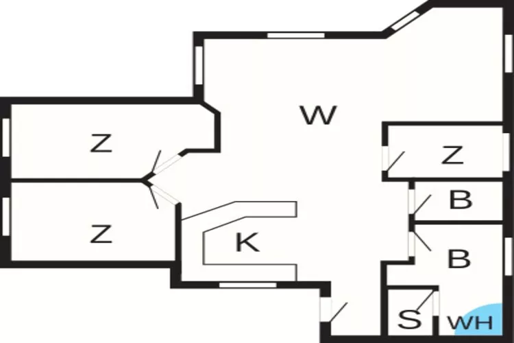 6 persoons vakantie huis in Hemmet-By Traum-Plattegrond