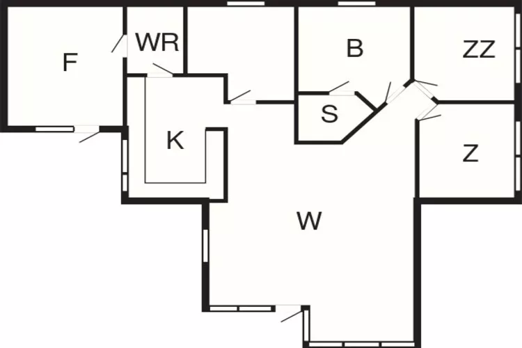 7 persoons vakantie huis in Harboøre-By Traum-Plattegrond