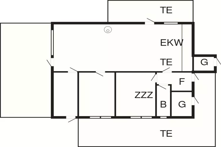 6 persoons vakantie huis in Læsø-By Traum-Plattegrond