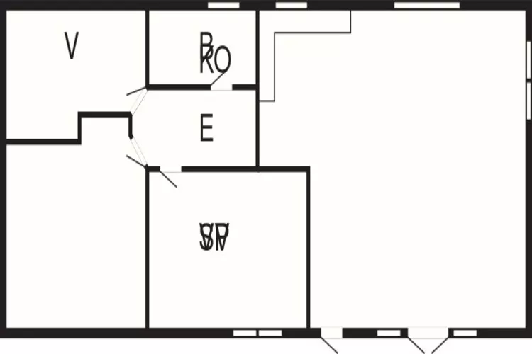 7 persoons vakantie huis in Kirke Hyllinge-Plattegrond