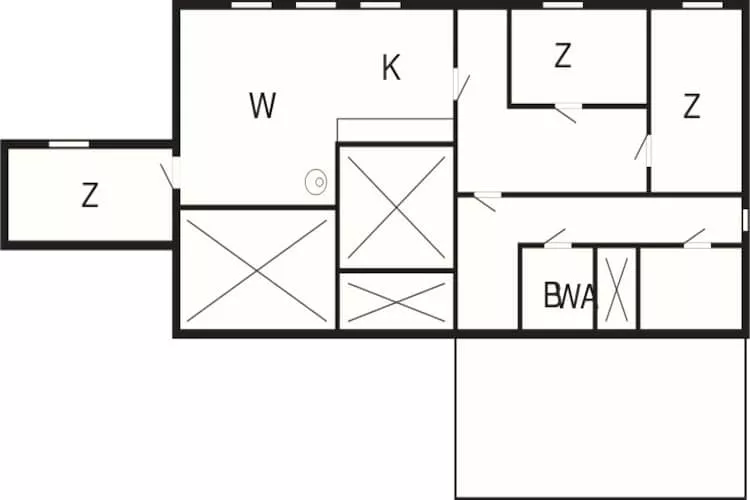 26071-ØVERVIK-Plattegrond