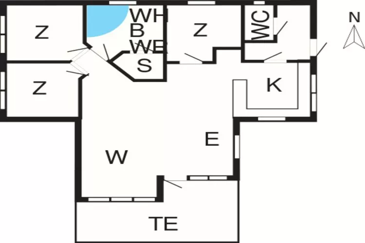 Luxe retraite met spa -- By Traum Ferienwohnungen-Plattegrond