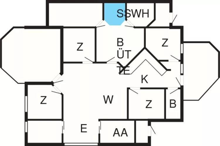 WELLNESS-Plattegrond