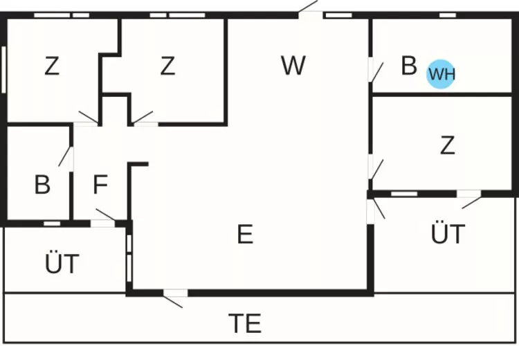 6 persoons vakantie huis in Hjørring-By Traum-Plattegrond