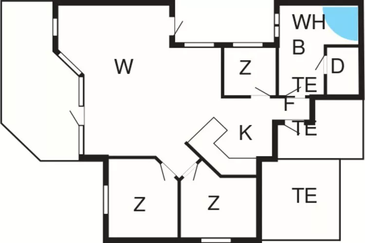 Modern toevluchtsoord met bubbelbad -- By Traum Ferienwohnungen-Plattegrond