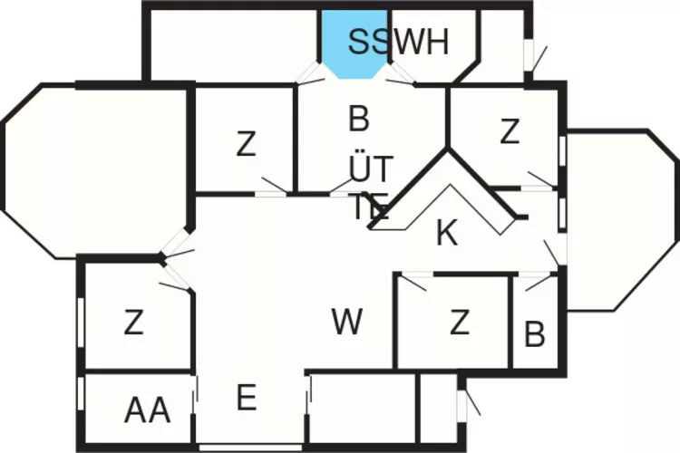 WELLNESS-Plattegrond