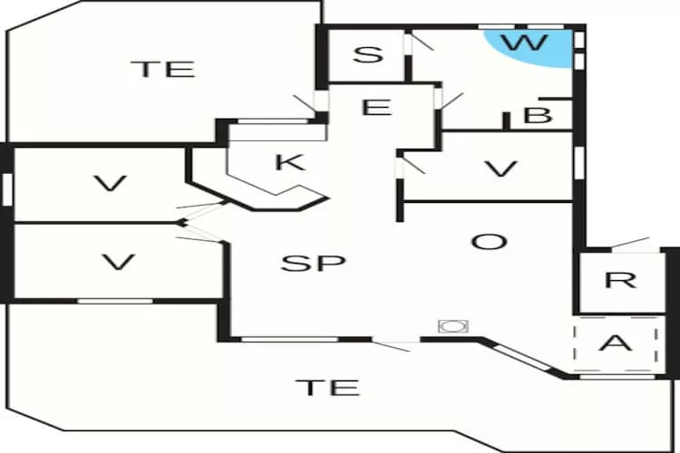 Luxe Spa-Retreat in Ebeltoft -- By Traum Ferienwohnungen-Plattegrond