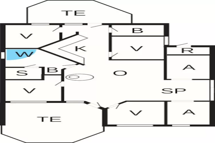 V135 SW-Plattegrond