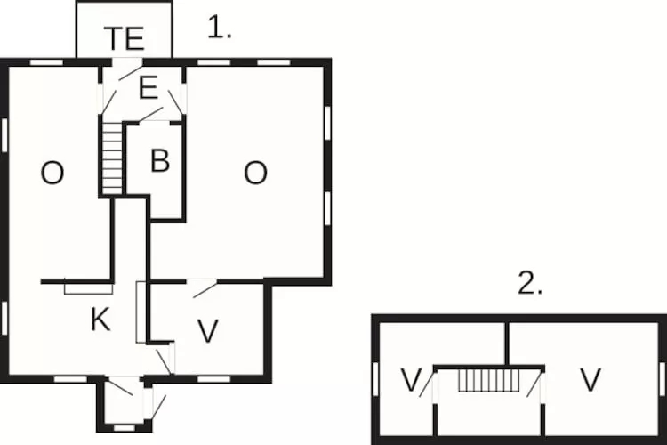 8 persoons vakantie huis in Køpingsvik-Plattegrond