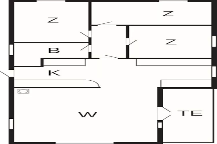 Vissershuis op mooie locatie -- By Traum Ferienwohnungen-Plattegrond