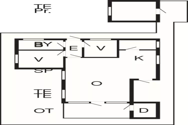 4 persoons vakantie huis in Hurup Thy-By Traum-Plattegrond