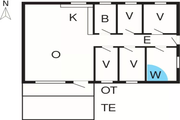 8 persoons vakantie huis in Dannemare-By Traum-Plattegrond