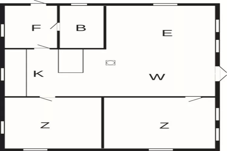 Kustcharme in Aabenraa -- By Traum Ferienwohnungen-Plattegrond