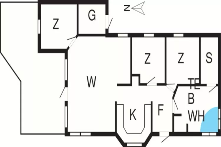 8 persoons vakantie huis in Vestervig-By Traum-Plattegrond