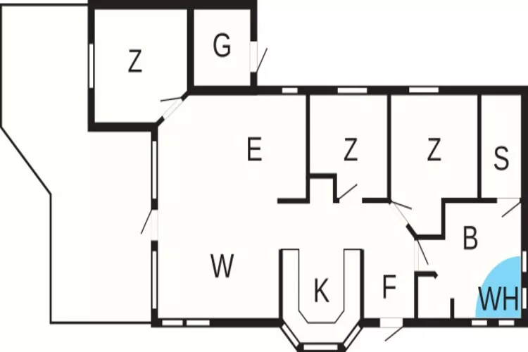 8 persoons vakantie huis in Glesborg-By Traum-Plattegrond