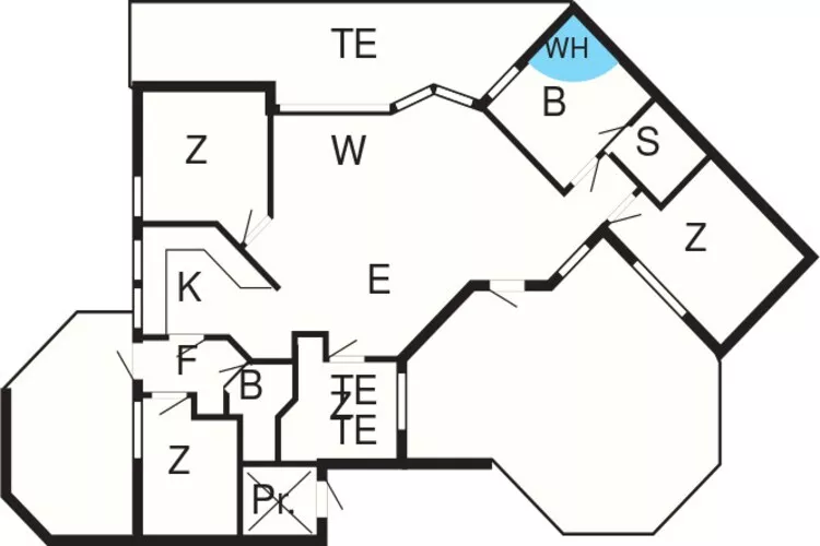 Luxe strandtoevlucht -- By Traum Ferienwohnungen-Plattegrond