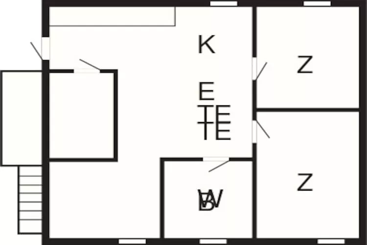 28041-STRANDLÅVEN LITEN-Plattegrond