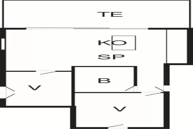 Appartement met havenzicht in Wendtorf-Plattegrond