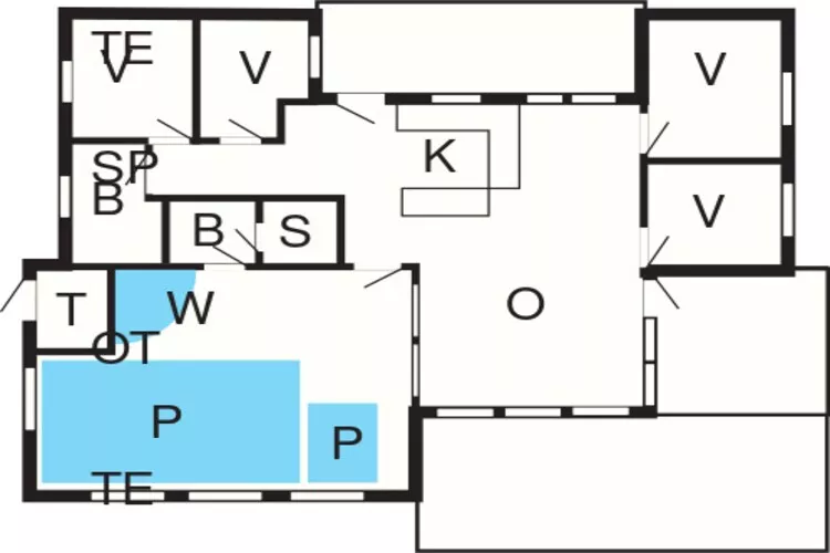 Luxe retraite met zwembad -- By Traum Ferienwohnungen-Plattegrond