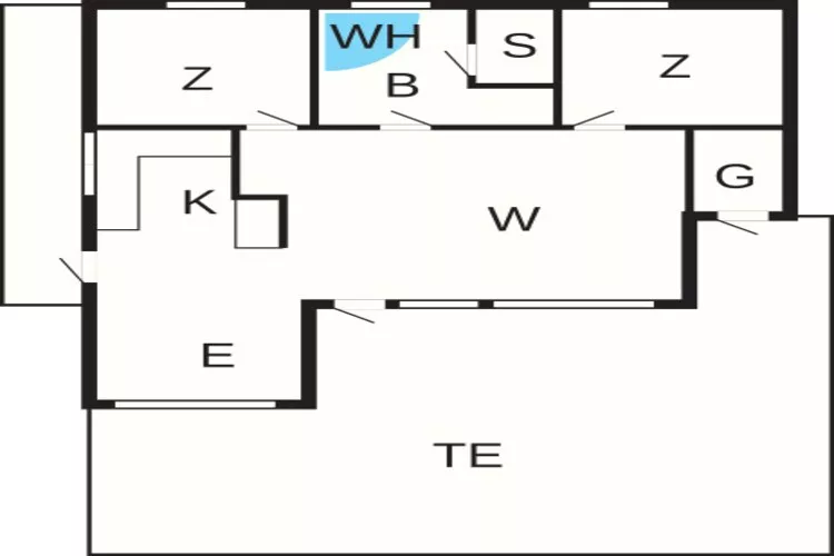 6 persoons vakantie huis in Ringkøbing-By Traum-Plattegrond