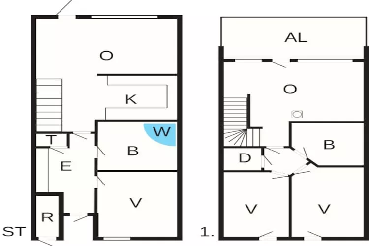 Kustparadijs in Vadehavet -- By Traum Ferienwohnungen-Plattegrond