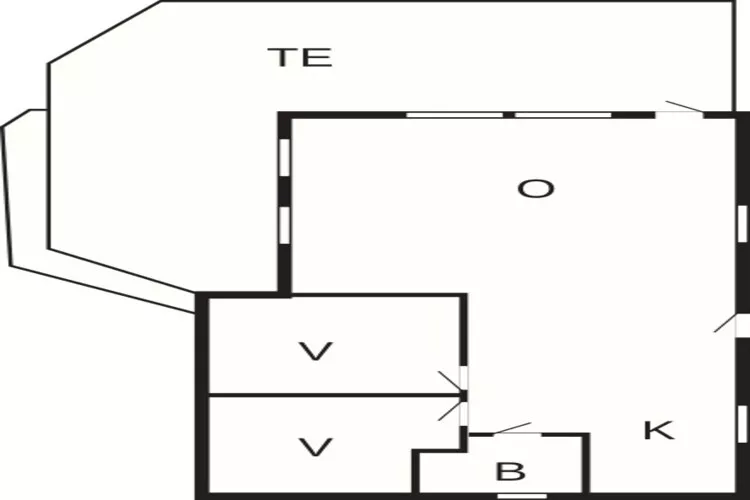 4 persoons vakantie huis in Hadsund-By Traum-Plattegrond