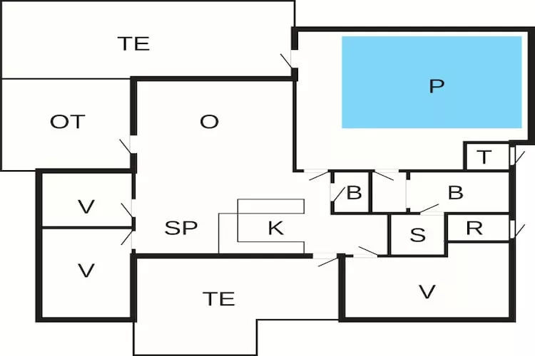8 persoons vakantie huis in Bindslev-By Traum-Plattegrond