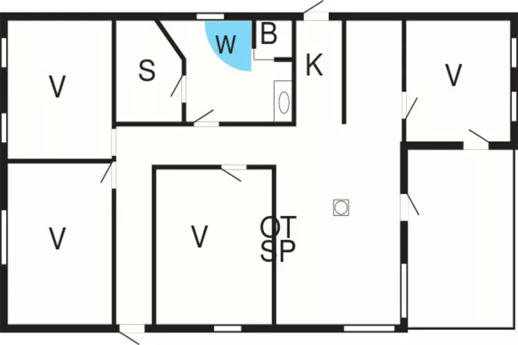 8 persoons vakantie huis in Ålbæk-By Traum-Plattegrond