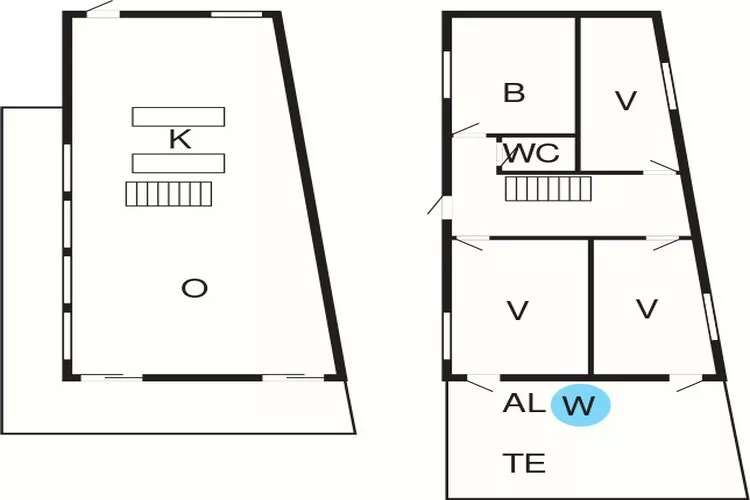 7 persoons vakantie huis in Stege-By Traum-Plattegrond