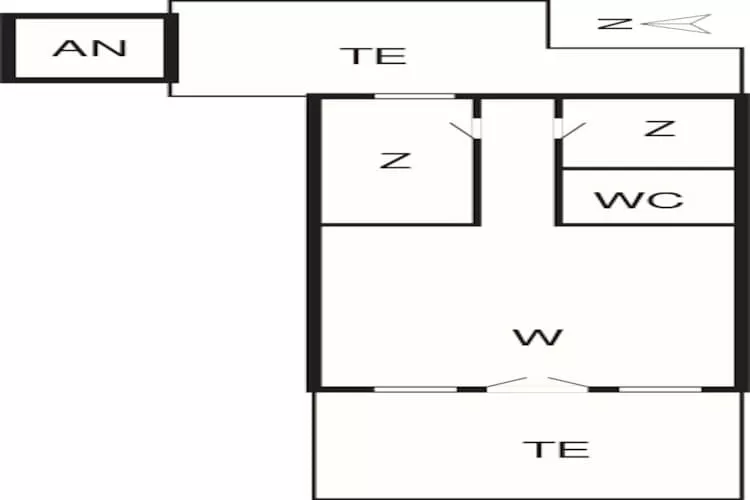 6 persoons vakantie huis in Fårvang-By Traum-Plattegrond
