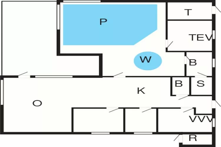 Luxe retraite met zwembad -- By Traum Ferienwohnungen-Plattegrond