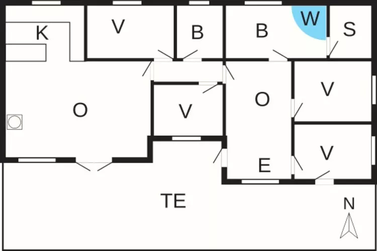8 persoons vakantie huis in Hejls-By Traum-Plattegrond