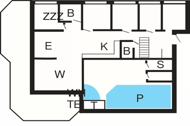 12 persoons vakantie huis in Nexø-Plattegrond
