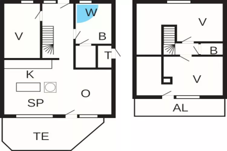 MERKUR 70+48 LOGGIA SW 2.R.-Plattegrond
