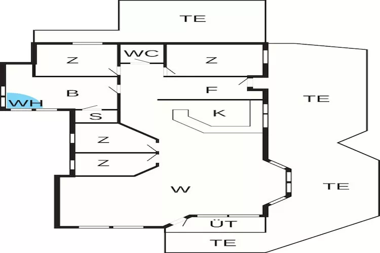 Luxe retraite nabij strand -- By Traum Ferienwohnungen-Plattegrond