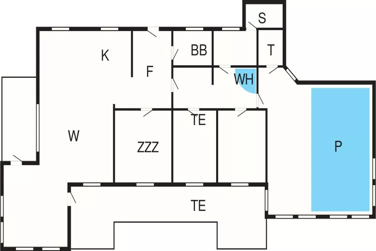 8 persoons vakantie huis in Fjerritslev-By Traum-Plattegrond