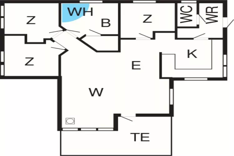 7 persoons vakantie huis in Ulfborg-By Traum-Plattegrond