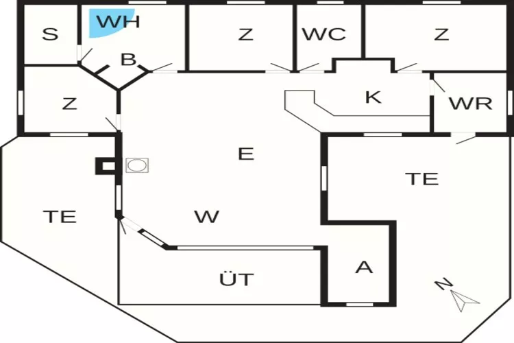 8 persoons vakantie huis in Aabenraa-Plattegrond