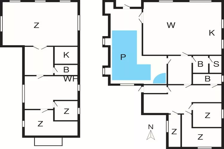 Unieke Fjord Retreat -- By Traum Ferienwohnungen-Plattegrond