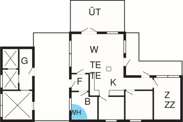 6 persoons vakantie huis in Ålbæk-By Traum-Plattegrond