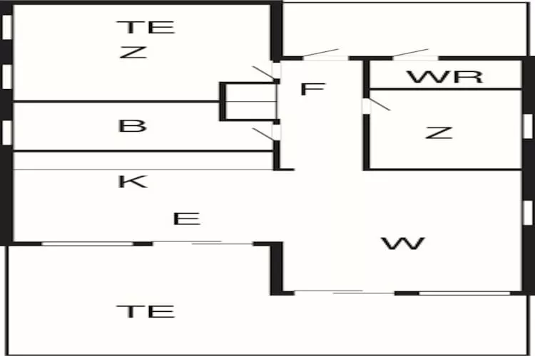 4 persoons vakantie huis in Harboøre-By Traum-Plattegrond