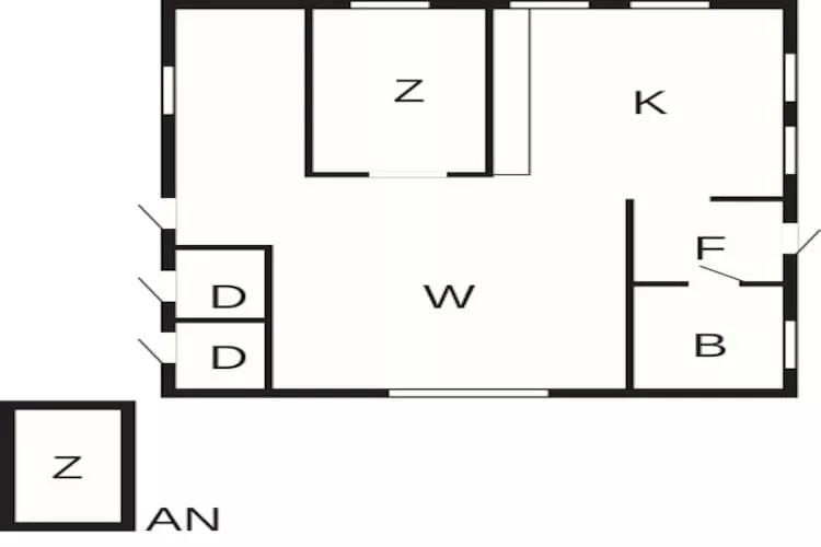 8 persoons vakantie huis in Tvååker-By Traum-Plattegrond