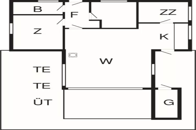 6 persoons vakantie huis in Læsø-By Traum-Plattegrond