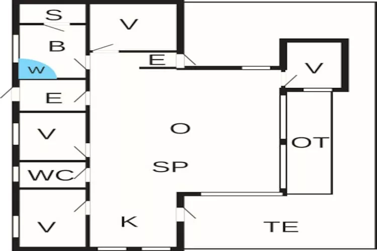 Kusthaven Toevluchtsoord -- By Traum Ferienwohnungen-Plattegrond