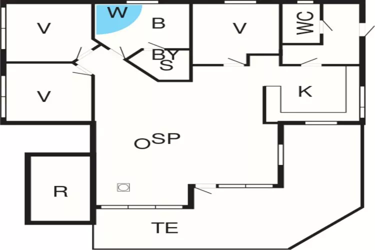 6 persoons vakantie huis in Ansager-By Traum-Plattegrond