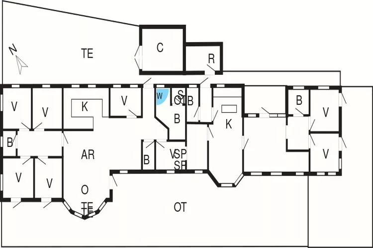 Luxe retraite met spa -- By Traum Ferienwohnungen-Plattegrond