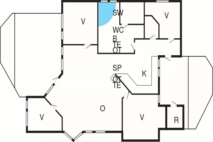 Zeezijde paradijs in oer -- By Traum Ferienwohnungen-Plattegrond