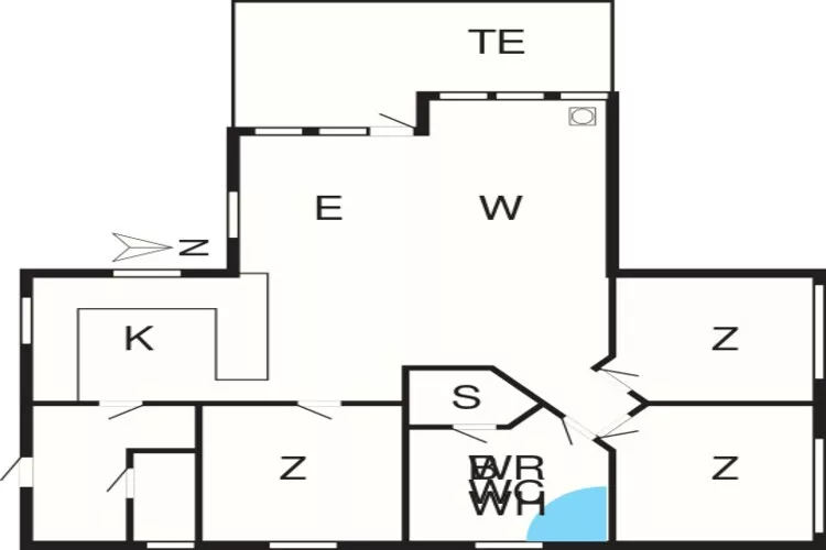 Luxe Spa-Retraite bij Bork -- By Traum Ferienwohnungen-Plattegrond