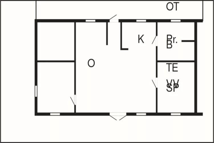 4 persoons vakantie huis in SÖLVESBORG-By Traum-Plattegrond