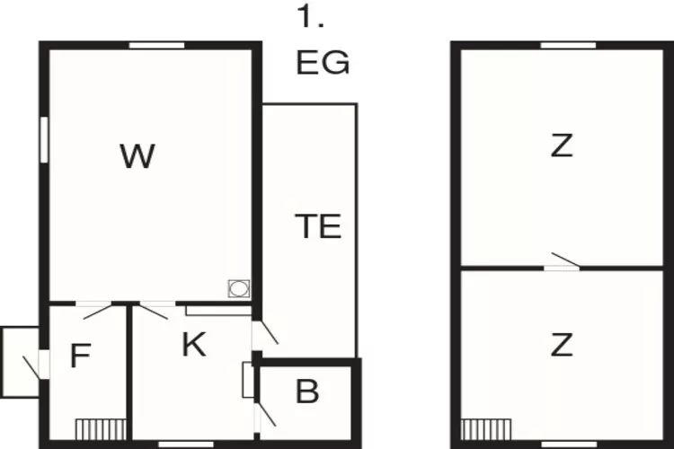 4 persoons vakantie huis in SKRUV-By Traum-Plattegrond